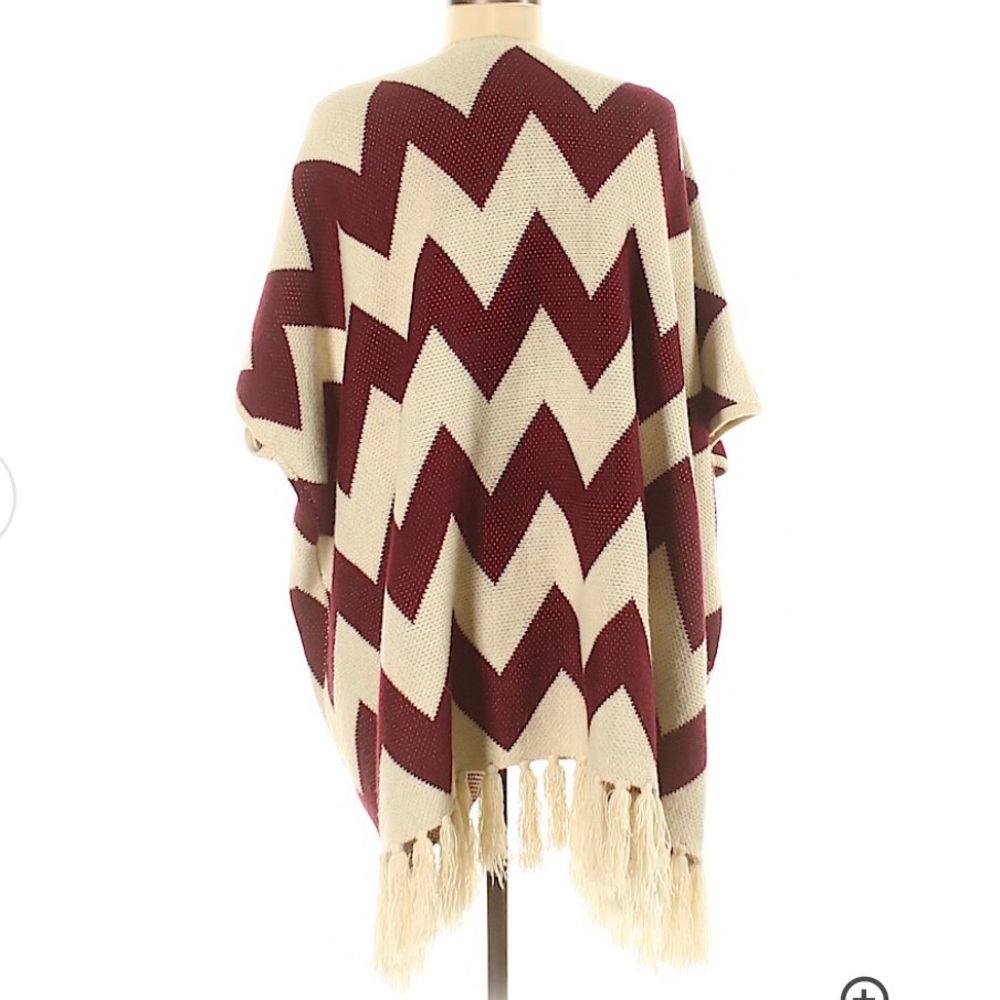 Chevron Poncho - Picture 2 of 2